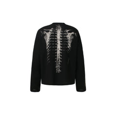 CapCabin Skeleton Print Long Sleeve Tee