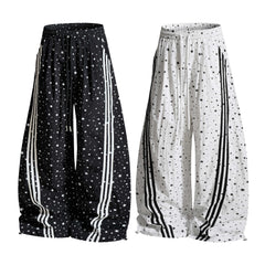 CapCabin Starline Track Wide-Leg Pants