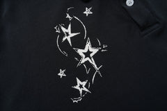 CapCabin Layered Star Polo Tee