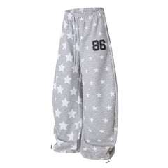CapCabin Starfield Wide-Leg Sweatpants