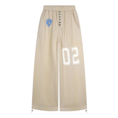 CapCabin Varsity Number Wide-Leg Pants