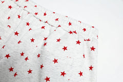CapCabin Star Print Wide-Leg Pants