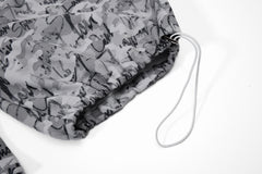 CapCabin Camo Script Wide-Leg Pants