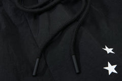 CapCabin Retro Script Wide-Leg Track Pants