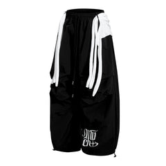 CapCabin Layered Utility Wide-Leg Pants