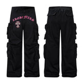 CapCabin Gothic Cross Cargo Pants