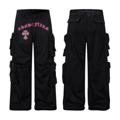 CapCabin Gothic Cross Cargo Pants