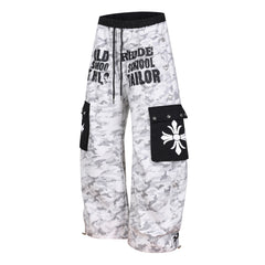 CapCabin Camo Graphic Cargo Pants