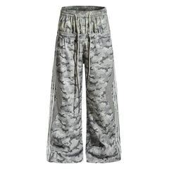 CapCabin Camo Mesh Track Pants