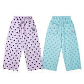 CapCabin “Polka Cargo” Wide-Leg Pants
