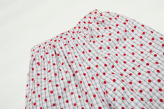 CapCabin Polka Dot Wide-Leg Pants