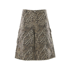 CapCabin “Leopard Cargo Shorts”