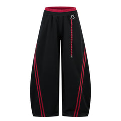 CapCabin Double Stripe Barrel Sweatpants