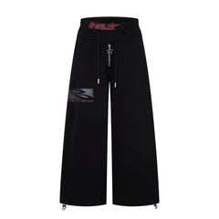 CapCabin Star Zip Wide-Leg Performance Pants