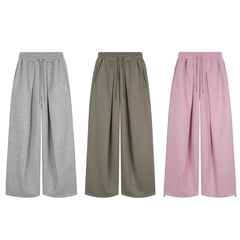 CapCabin Essential Wide-Leg Sweatpants