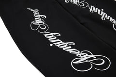 CapCabin Script Wide-Leg Sweatpants