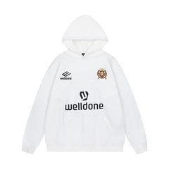 WELLDONE Crest Logo Pullover Hoodie