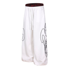 CapCabin Leopard Panel Sweatpants