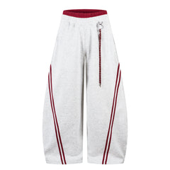 CapCabin Double Stripe Barrel Sweatpants