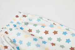 CapCabin Multi-Star Wide-Leg Pants