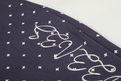 CapCabin Star Pattern Wide-Leg Pants