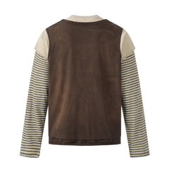 CapCabin Layered Long Sleeve Graphic T-Shirt