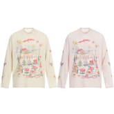 CapCabin Hand-Drawn Art Graphic Long Sleeve Tee