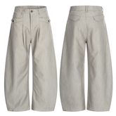 CapCabin Wide-Leg Tailored Pants