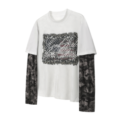 CapCabin Layered Script Graphic Tee