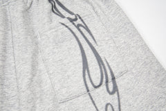 Hellstar Holy Cross Flame Graphic Hoodie & Pants Set