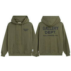 Gallery Dept Hollywood CA Olive Hoodie