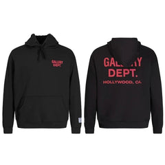 Gallery Dept. Red Logo Hoodie