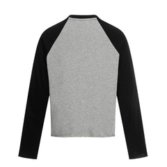 CapCabin Union Flag Graphic Raglan Long Sleeve Tee