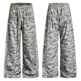 CapCabin Camo Mesh Track Pants