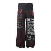 CapCabin Graphic Denim Pants