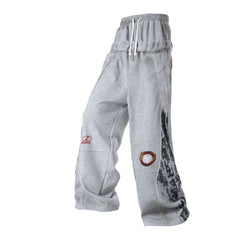 CapCabin Tech Panel Wide-Leg Sweatpants