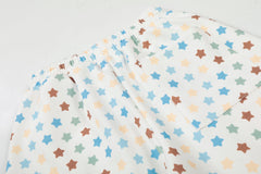 CapCabin Multi-Star Wide-Leg Pants
