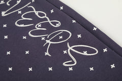 CapCabin Star Pattern Wide-Leg Pants