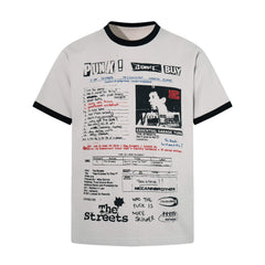 CapCabin Punk Editorial Graphic T-Shirt
