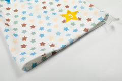 CapCabin Multi-Star Wide-Leg Pants