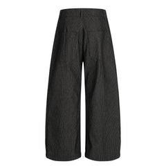 CapCabin Striped Wide-Leg Trousers