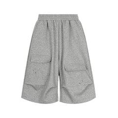 CapCabin Minimal Cargo Sweat Shorts