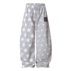 CapCabin Starfield Wide-Leg Sweatpants