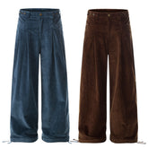 CapCabin Wide-Leg Corduroy Trousers