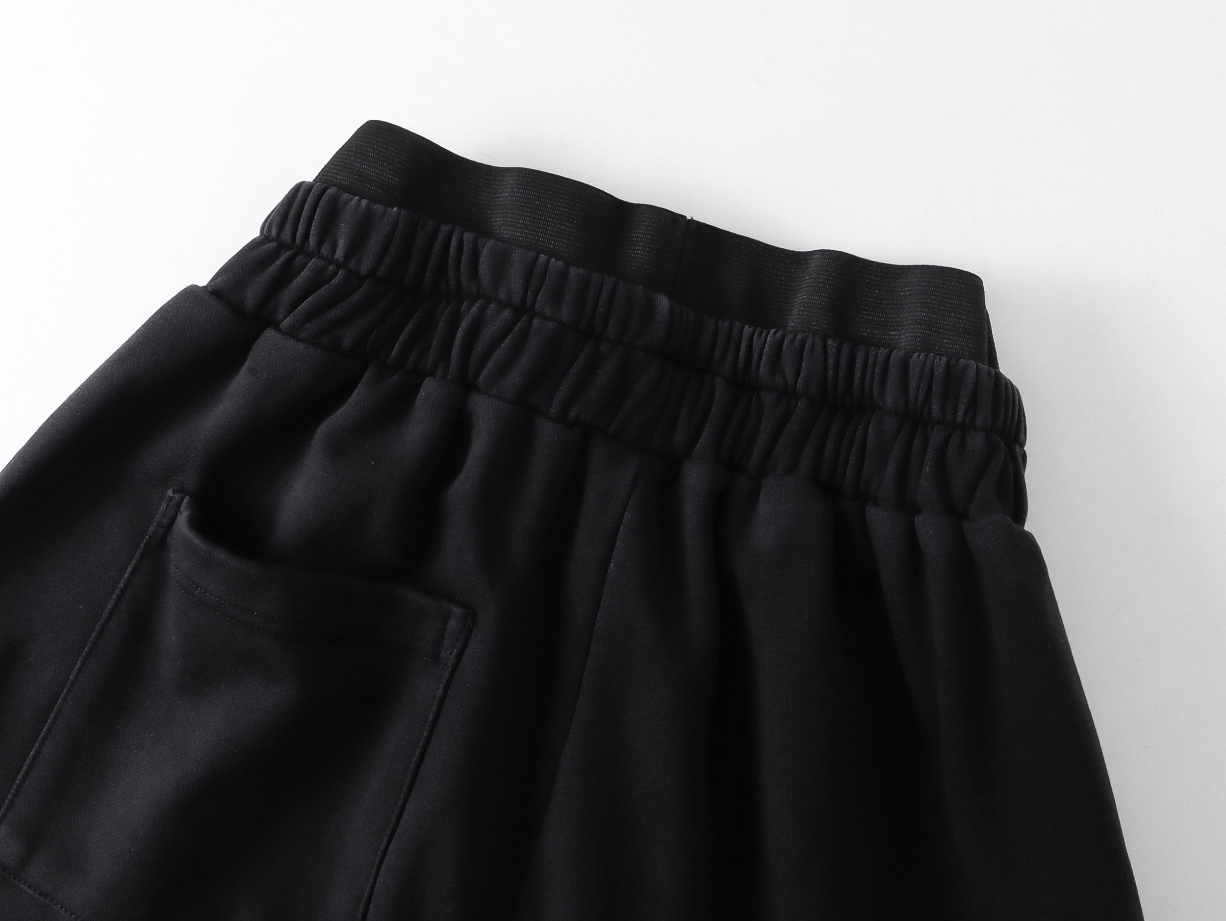 CapCabin “Distressed Sport Wide-Leg Pants”