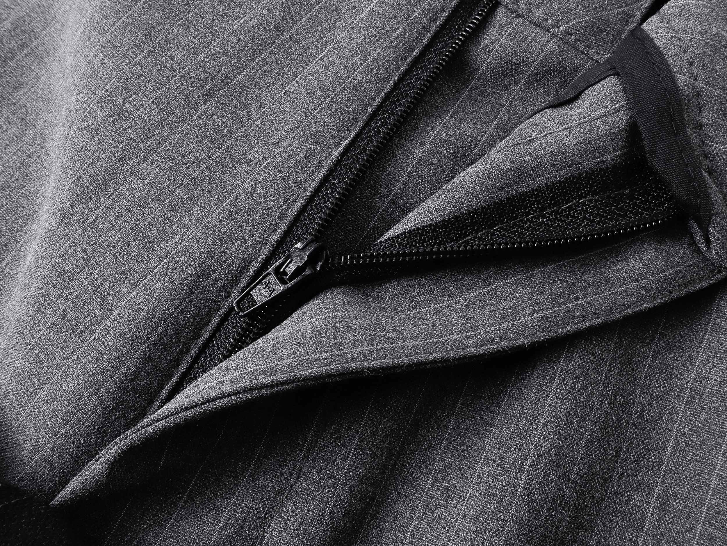 CapCabin “Tailored Wrap Wide-Leg Trousers”