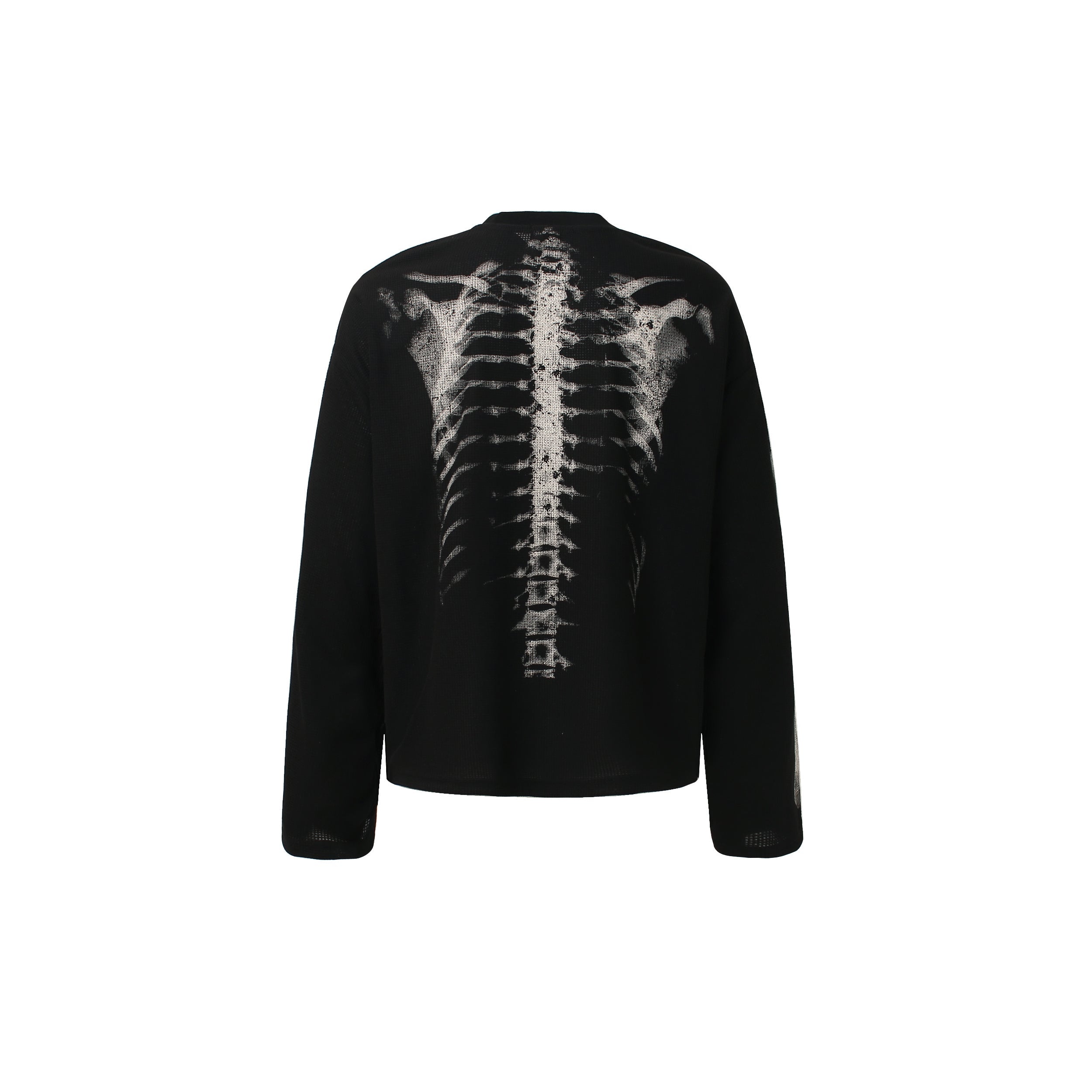 CapCabin Skeleton Print Long Sleeve Tee