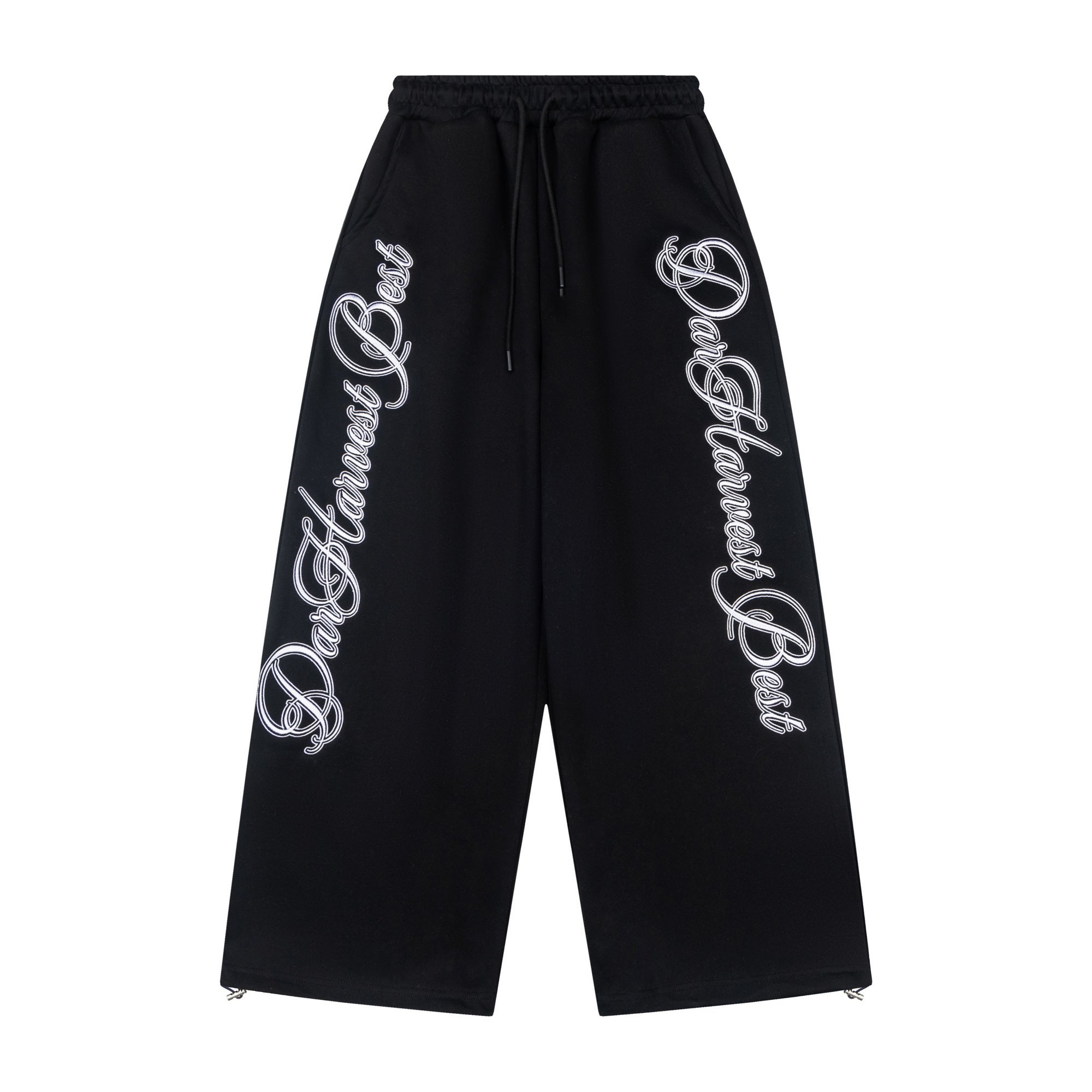 CapCabin Script Logo Wide-Leg Sweatpants