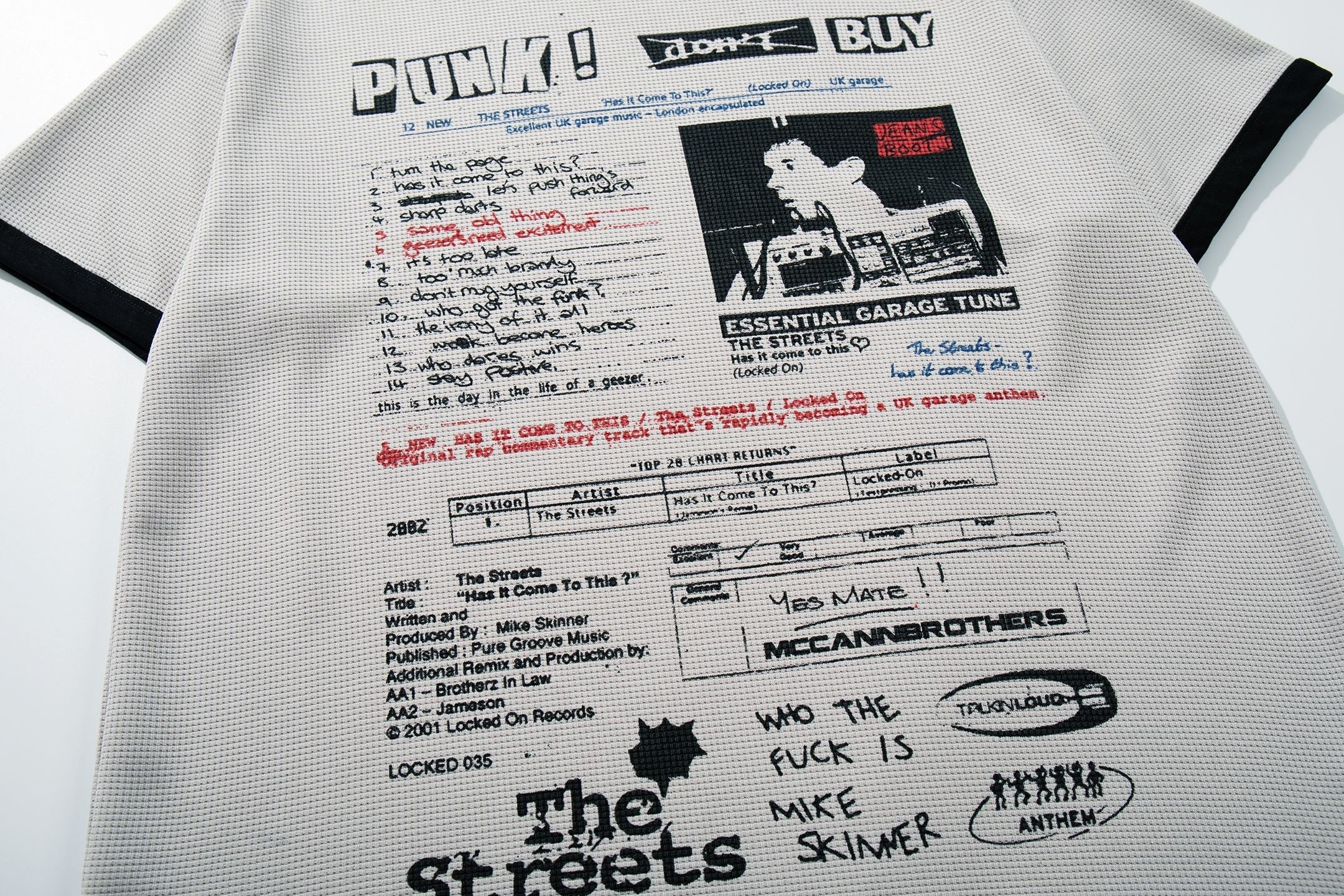 CapCabin Punk Editorial Graphic T-Shirt