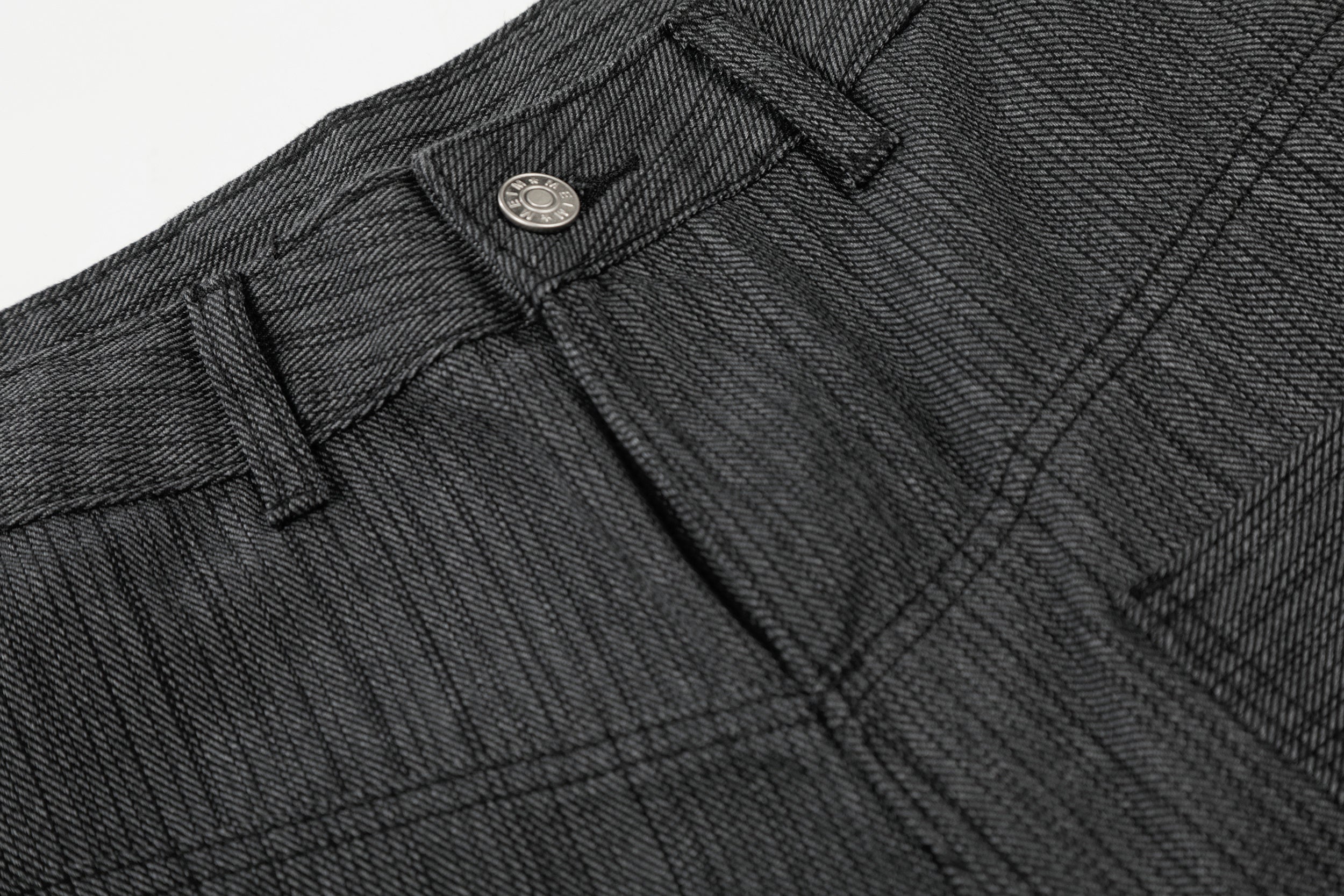 CapCabin Textured Wide-Leg Utility Pants